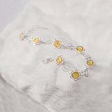 Daffodil Bloom Pendant, Bracelet and Earrings Set