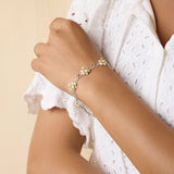 Daffodil Bloom Pendant, Bracelet and Earrings Set