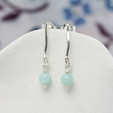 Aventurine Sterling Silver Earrings