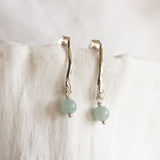 Aventurine Sterling Silver Earrings