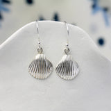 Sterling Silver Shell Earrings