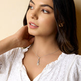 Daffodil Bloom Pendant, Bracelet and Earrings Set