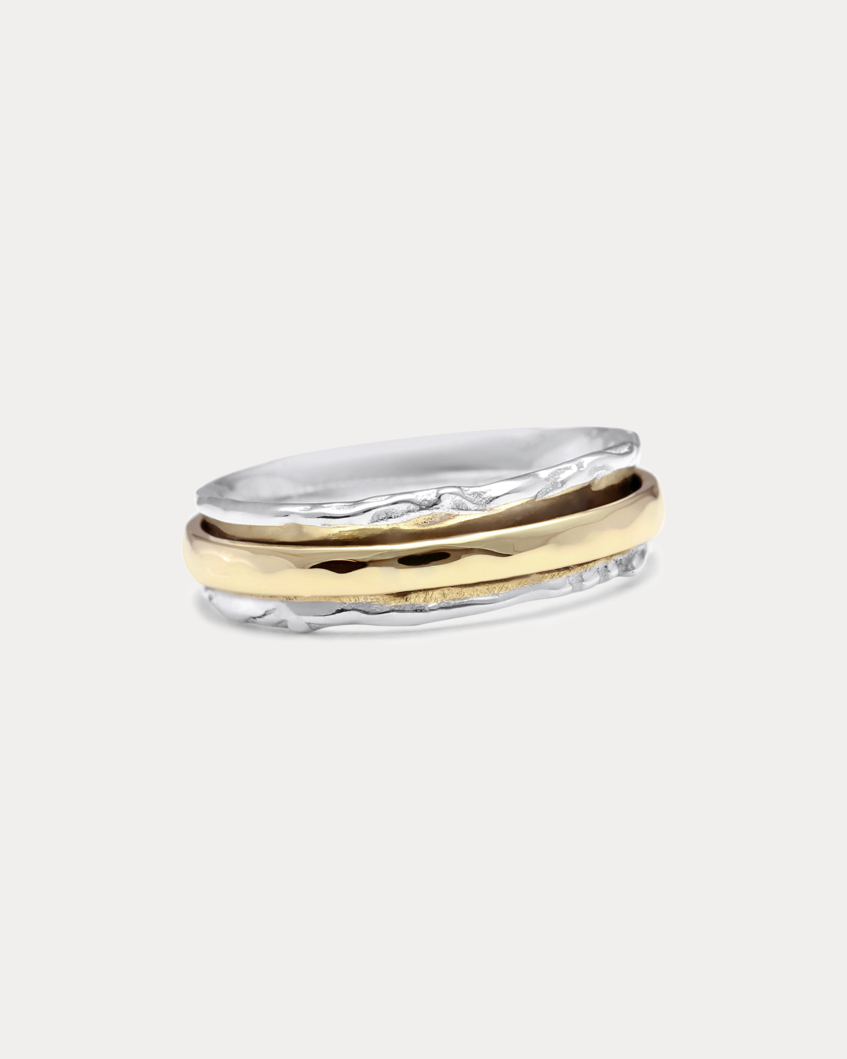 Sterling Silver Spinner Ring – Isla Silver - Main Image