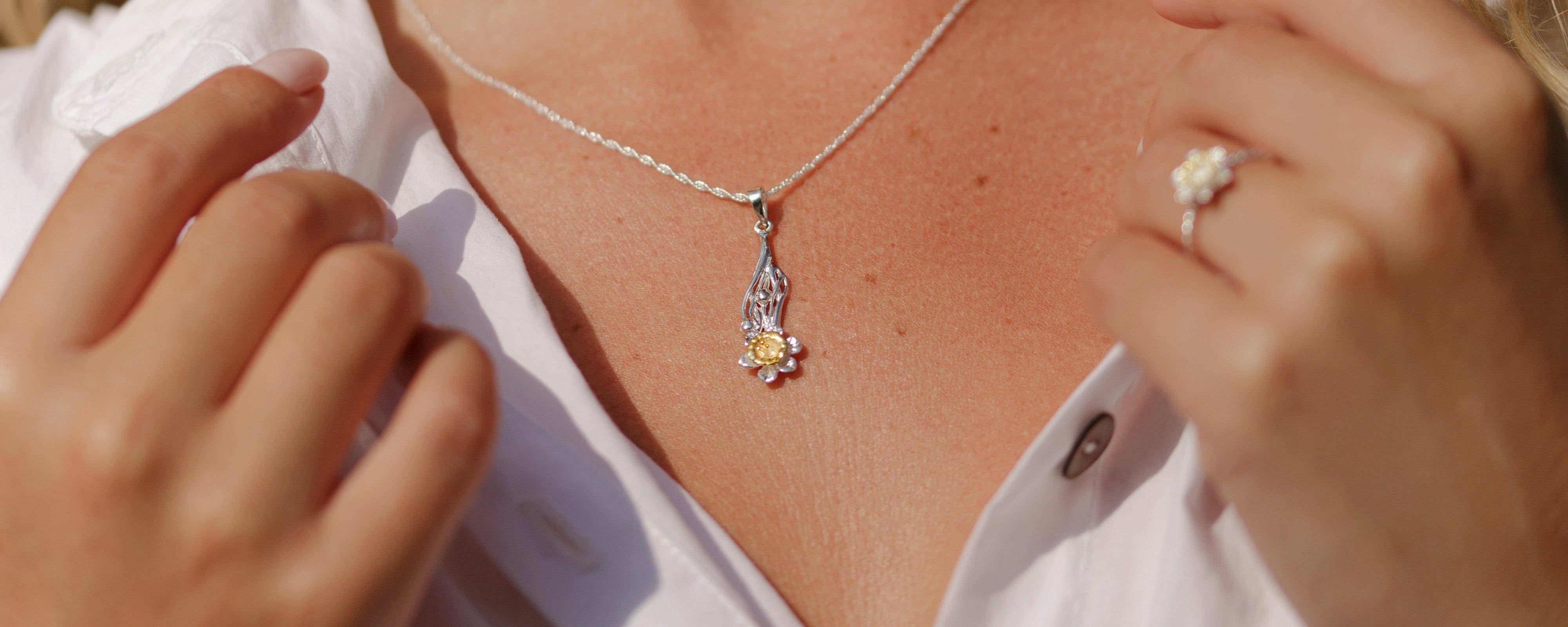 Mixed Metal Necklaces