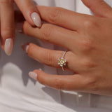 Dainty Daffodil Bloom Ring