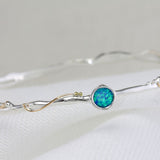 Organic Delicate Opalite Bangle