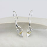 Sterling Silver Lily Earrings
