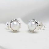 Freshwater Pearl Stud Earrings