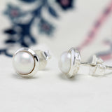 Freshwater Pearl Stud Earrings