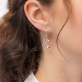 Elegant Rainbow Moonstone Earrings