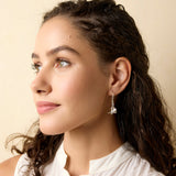 Contemporary Floral Earrings