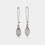Sterling Silver Rose Quartz Earrings
