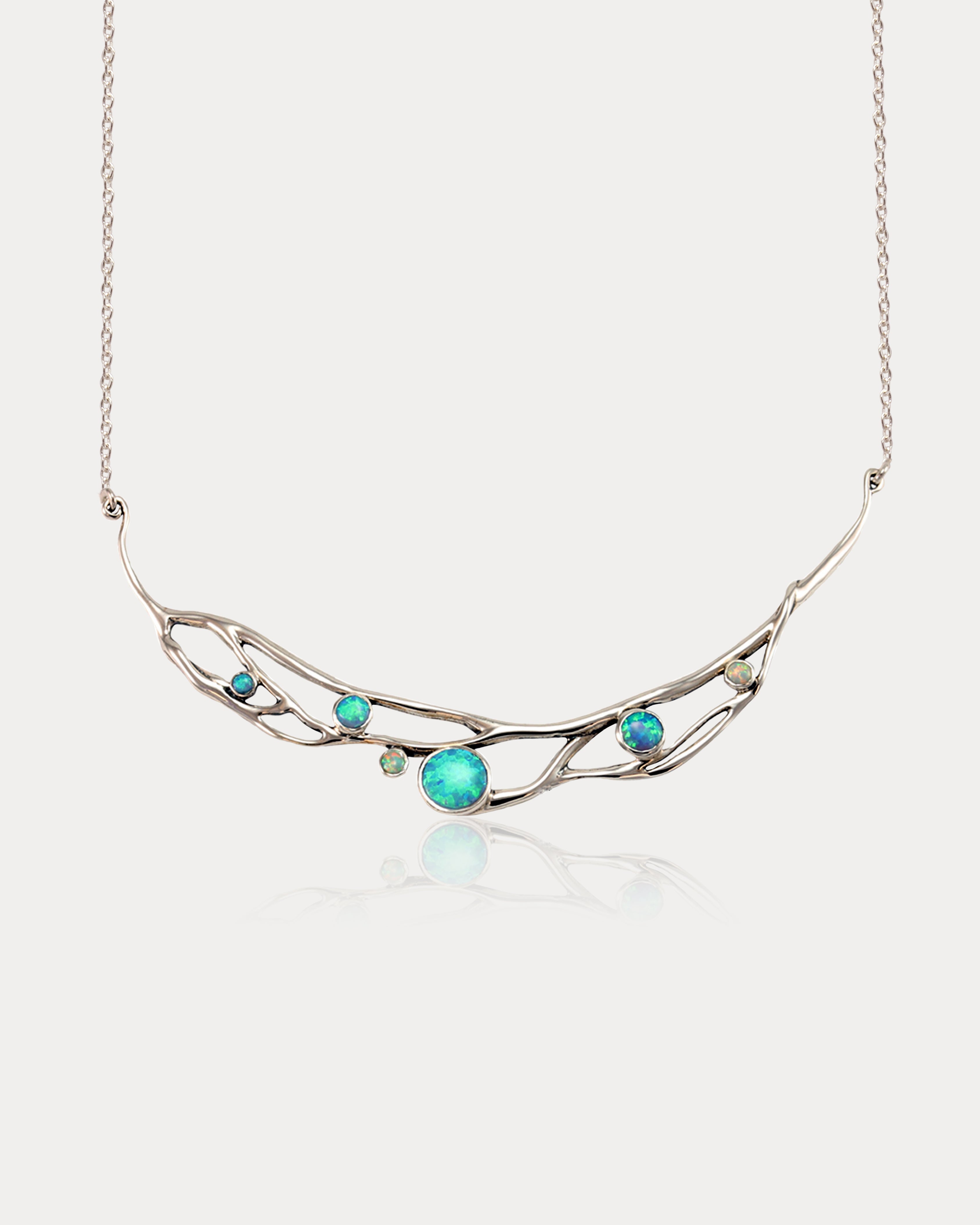 Silver Heavy Curb Chain Necklace | Marla Aaron