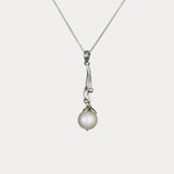 Sterling Silver Pearl Pendant