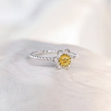 Dainty Daffodil Bloom Ring