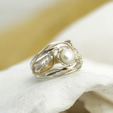 Pearl Statement Ring