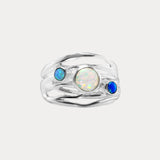Trio of Opal Statement Ring