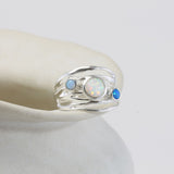 Trio of Opal Statement Ring
