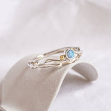 Coastal Blue Opal Ring