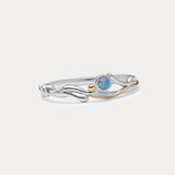 Coastal Blue Opal Ring