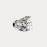Sterling Silver Multi Banded Ring