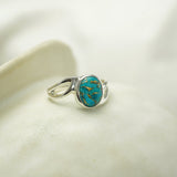 Sterling Silver Mohave Turquoise Ring