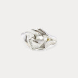 Statement Contemporary Sterling Silver Ring