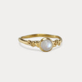 Moonstone Gold Vermeil Ring