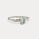 Sterling Silver Aquamarine Ring