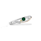 Dainty Emerald Ring