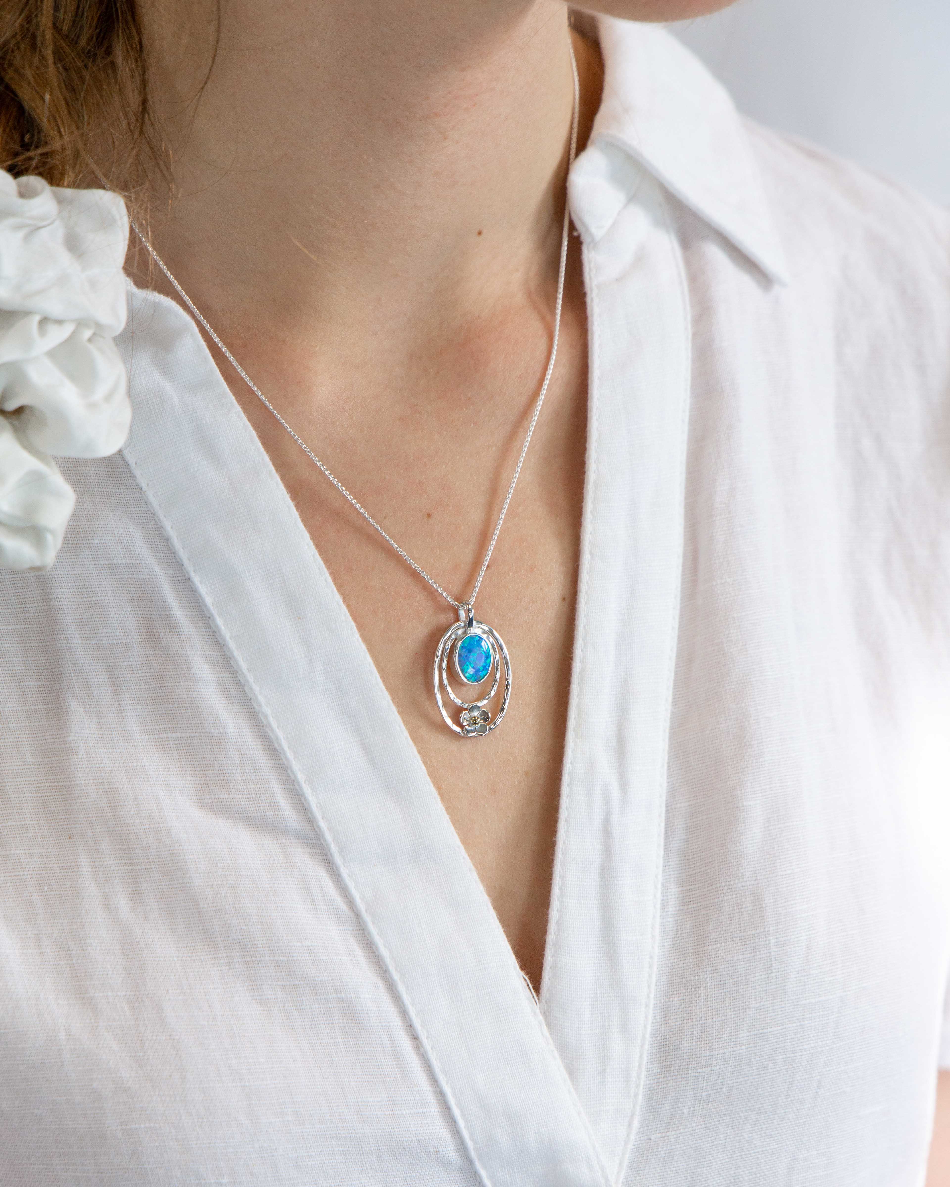 Opal Necklaces – Isla Silver