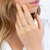 Coastal Blue Opal Ring