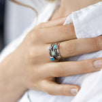 Opal Stacking Rings
