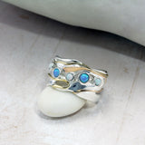 Fire Opal Silver Ring | Opal Jewellery